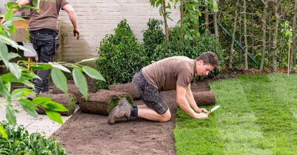 DCM VIVIFOS® ideaal bij het plaatsen van graszoden Thumb