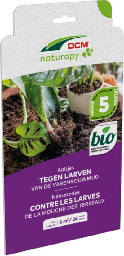 Aaltjes tegen larven van de varenrouwmug thumbnail